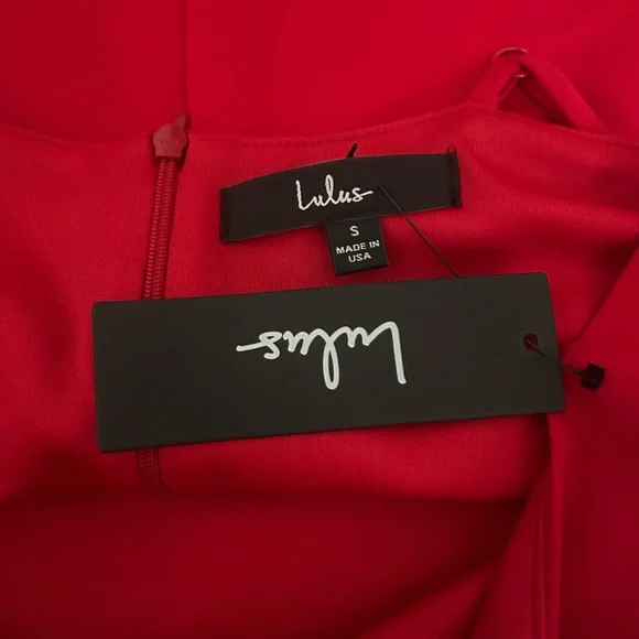 LULUS | Red dress - Picture 7 of 7